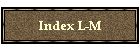 Index L-M